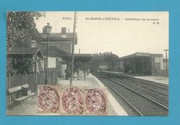 CPA 4033 - Chemin De Fer Gare ST-MAUR-CRETEIL 94 - Saint Maur Des Fosses