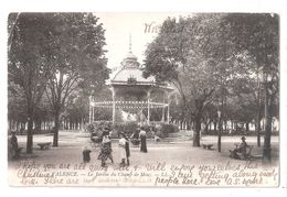 CPA 26 Valence Bandstand Kiosque De Musiqueet Crussol Le Jardin Du Champ De Mars Achetez Immediatement - Valence