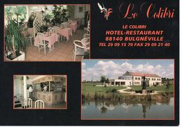 88 - BULGNEVILLE - Hôtel Restaurant Le Colibri - Bulgneville