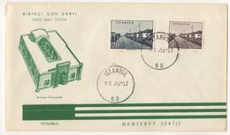 TURKEY,TURQUIE,TURKEI, BINGOL  CITY 1953  FDC. - Covers & Documents