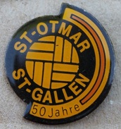 50 JAHRE ST-OMAR - ST GALLEN - HANDBALL CLUB ST OMAR - SUISSE DE SAINT GALL - 50 ANS  -    (JAUNE) - Pallamano