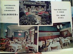 ROMA RISTORANTE PIZZERIA GIRARROSTO ULDERICO Viale GIULIO CESARE N1975 GC14296 - Bares, Hoteles Y Restaurantes