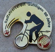 CYCLISME - VELO - CYCLISTE - RADFAHRERVEREIN GÜMLIGEN 80 JAHRE - ATB -            (JAUNE) - Cycling