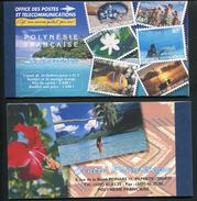 POLYNESIE FRANCAISE - CARNET N° C536 * * - LE TOURISME - LUXE & RARE - Booklets