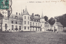 76. PAVILLY. CPA. LE  CHÂTEAU .  ANNÉE 1909 - Pavilly