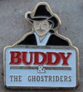 BUDDY & THE GHOSTRIDERS - CHAPEAU - COW-BOY -          (JAUNE) - Personnes Célèbres