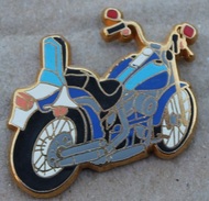 MOTO BLEUE - FUN + FANCY -          (JAUNE) - Motorräder