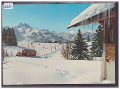 Delcampe - CPM - FORMAT 10x15cm - CHEMIN DE FER BEX VILLARS BRETAYE - BAHN - TRAIN - TB - Bex