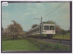 CPM - FORMAT 10x15cm - CHEMIN DE FER LAUSANNE ECHALLENS BERCHER - BAHN - TRAIN - TB - Bercher