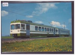 CPM - FORMAT 10x15cm - CHEMIN DE FER LAUSANNE ECHALLENS BERCHER - BAHN - TRAIN - TB - Bercher