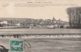 JOIGNY  89  YONNE    CPA  VUE PRISE DU BARRAGE D'EPIZY - Joigny