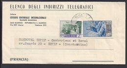 SAINT-MARIN - 1951 - " Istituto Editoriale Internazionale San-Marino " Bureau De Propagande - Offre Publicitaire - TB - - Storia Postale