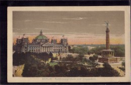 Berlin - Reichstagsgebäude Und Siegessäule 2 - Dierentuin