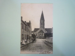 ORGEVAL  :  Rue De L'EGLISE   1903    - Orgeval