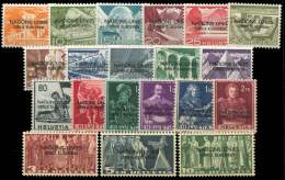 SUISSE Service 296/315 : Série ONU De 1950, TB - Other & Unclassified