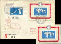 SUISSE BF 14 : Lunaba, ** Et Obl. 29/9/51 S. Env. Rec. Illustrée, TB - Other & Unclassified