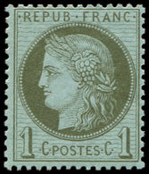50    1c. Olive, Quasiment **, TB - Other & Unclassified