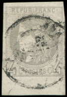 41B   4c. Gris, R II, Bdf, Obl. Càd T17, TB/TTB - Other & Unclassified