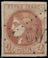 40B   2c. Brun Rouge, R II, Oblitéré GC, TTB - Other & Unclassified