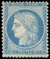 37   20c. Bleu, TB. C - Other & Unclassified