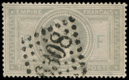33A   5f. Violet-gris, 5 Et F En Bleu, Obl. GC 6308, 2 Cl., Aspect TB - Sonstige & Ohne Zuordnung