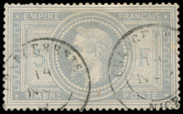 33    5f. Violet-gris, Obl. Càd CHARGEMENTS NICE, Une Dc Sinon TB - Other & Unclassified