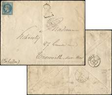 29B  20c. Bleu, T II, Obl. Etoile 20 S. Env., Càd R. St Domque St Gn 53 2/3/71, Taxe 2 CLOUTE, Arr. TROUVILLE, RR - Sonstige & Ohne Zuordnung