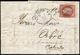 17B  80c. Rose, Obl. OCTOGONE De Points 3307 S. LAC, Càd * PARIS * 7/12/59, TTB - Other & Unclassified