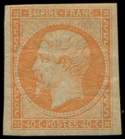 16   40c. Orange, Ch. Un Peu Forte, TB - Sonstige & Ohne Zuordnung