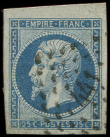 15   25c. Bleu, Petit Bdf, Obl. PC 441, TTB/Superbe - Autres & Non Classés