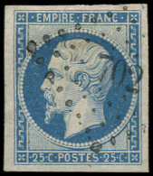 15   25c. Bleu, Obl. PC 702, Belles Marges, TTB. C - Autres & Non Classés