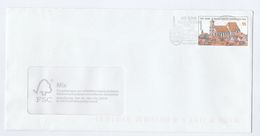 2006 GERMANY Window POSTAL STATIONERY COVER Michaelskiche Schwabisch Halle Stamps - Sobres - Usados