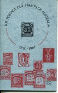 (Folder 72) Australian  Small Stamp Catalague Book - 1890 To 1961 Postage Due Stamp (28 Page) - Books On Collecting