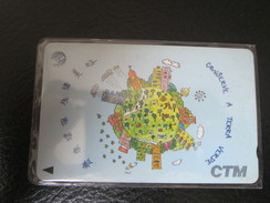 GPT Phonecard,7MACA Protect Earth, Used, From A Set Of 2 - Macau