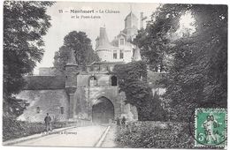 MONTMORT - 51 - Le Chateau Et Le Pont Levis  - ORL - - Montmort Lucy