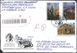 Mailed FDC-s 500 Years Santiago De Cuba 2015 From  Cuba - Briefe U. Dokumente