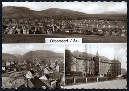 A4964 - Alte MBK Ansichtskarte - Olbersdorf - Schule - Wagner Söhne TOP - Goerlitz