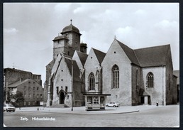 A4976 - Alte Foto Ansichtskarte - Zeitz - Michaeliskirche - Kiosk Zeitungskiosk - Schincke - Zeitz