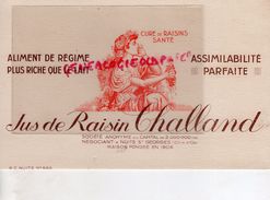 21 - NUITS SAINT GEORGES- BUVARD JUS DE RAISIN CHALLAND- ALIMENT DE REGIME PLUS RICHE QUE LE LAIT - Alimentare