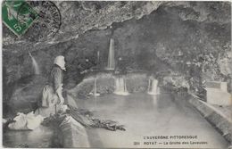 CPA Laveuses Lavandières Circulé Métier Royat Auvergne - Kunsthandwerk