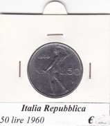ITALIA   50 LIRE   ANNO 1960  COME DA FOTO - 50 Lire
