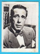 HUMPHREY BOGART - Yugoslavian Vintage Collectiable Gum Card Issued 1960's * American Film Screen Stage Actor Movie USA - Andere & Zonder Classificatie