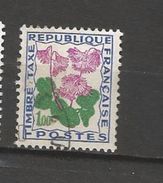 N° 102 Timbre Timbre-taxe - Fleurs Des Champs Soldanelle Des Alpes 1F 1964/1971 France Oblitéré - 1960-.... Used