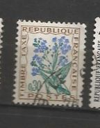 N° 99  Timbre Taxe  Myosotis 30c 1964 1971 France Oblitéré - 1960-.... Oblitérés