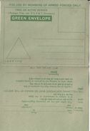 India  Inland Letter For ARMED FORCES ONLY  Unused  # 95609 - Inland Letter Cards