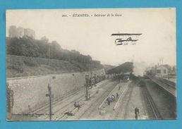 CPA 201 - Chemin De Fer Train En Gare De ETAMPES 91 - Etampes