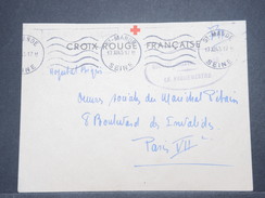 FRANCE - Enveloppe En FM Croix Rouge De St Mandé Pour Paris En 1943 - L 9029 - WW II