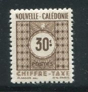 NOUVELLE CALEDONIE- Taxe Y&T N°40- Neuf Sans Charnière ** - Postage Due
