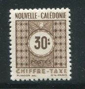 NOUVELLE CALEDONIE- Taxe Y&T N°40- Neuf Sans Charnière ** - Timbres-taxe