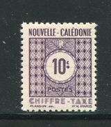 NOUVELLE CALEDONIE- Taxe Y&T N°39- Neuf Sans Charnière ** - Segnatasse